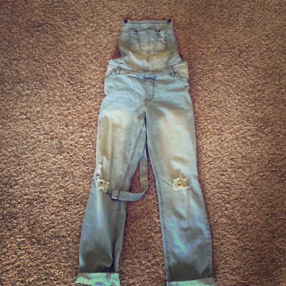 Denim overalls